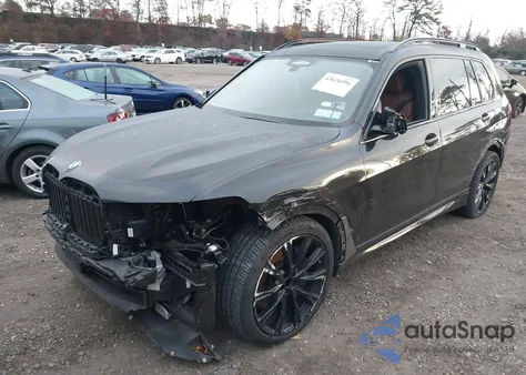 2022 BMW X7 M50I из США, поврежденный, VIN 5UXCX6C05N9K78904